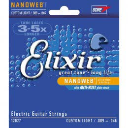 Фото Elixir 12027 Nickel Plated Steel NanoWeb