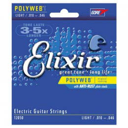 Фото Elixir 12050 Nickel Plated Steel PolyWeb