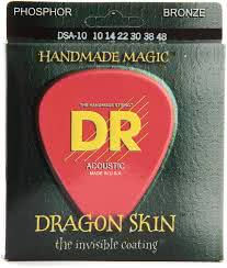 DR Strings DSA-10 DRAGON SKIN Фото DR Strings DSA-10 DRAGON SKIN