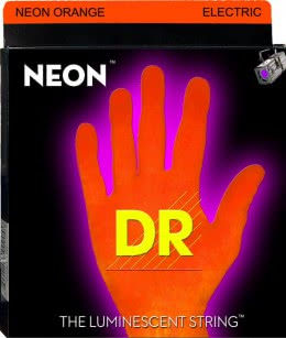 Фото DR Strings NOE-10 NEON HiDef Orange