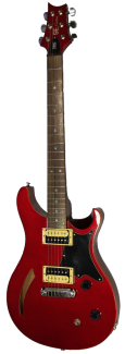 Фото PRS SE CUSTOM Semi-Hollow MR (Metallic Red)